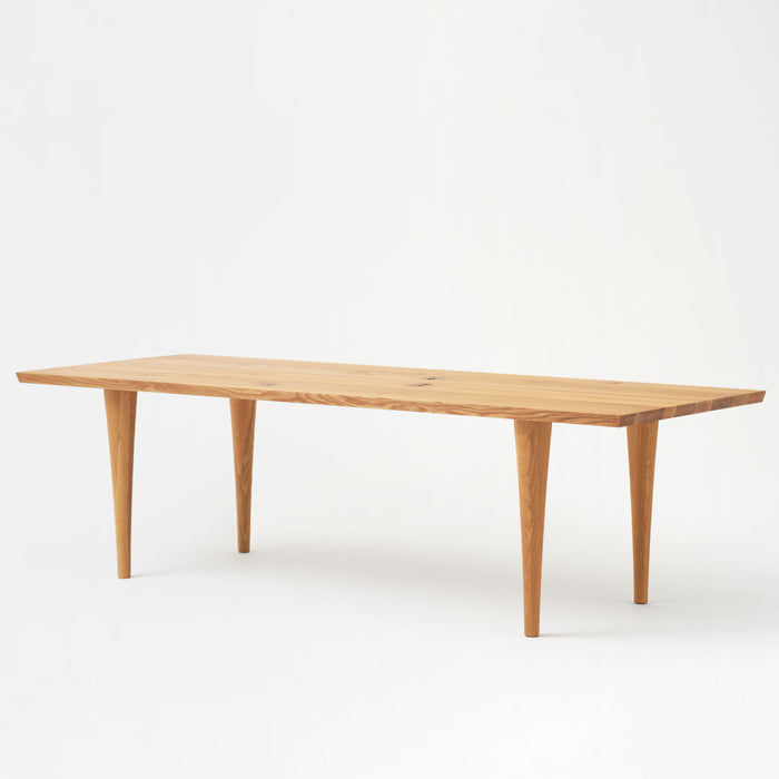 テーブル（4本脚）/W220 /ホワイトオーク（節入り）