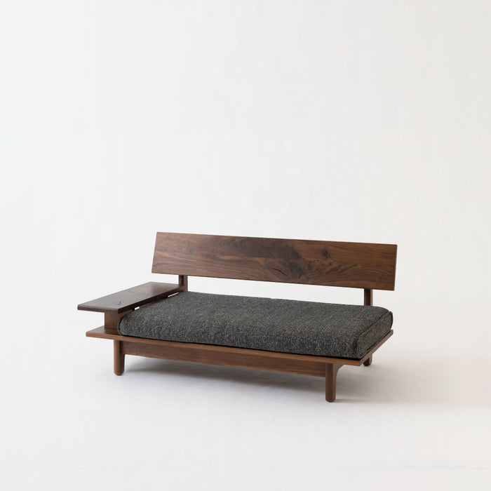 ソファ（片肘付き）/2P（幅147.5cm） /右肘付き/ウォルナット（節入り）