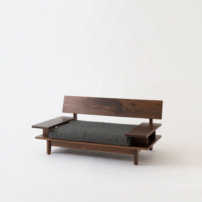 ソファ（両肘付き）/2P（幅147.5cm） /ウォルナット（節入り）