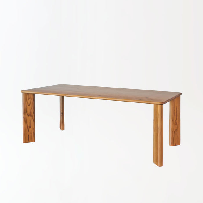 テーブル /スギ（圧縮板目材 節入り）
